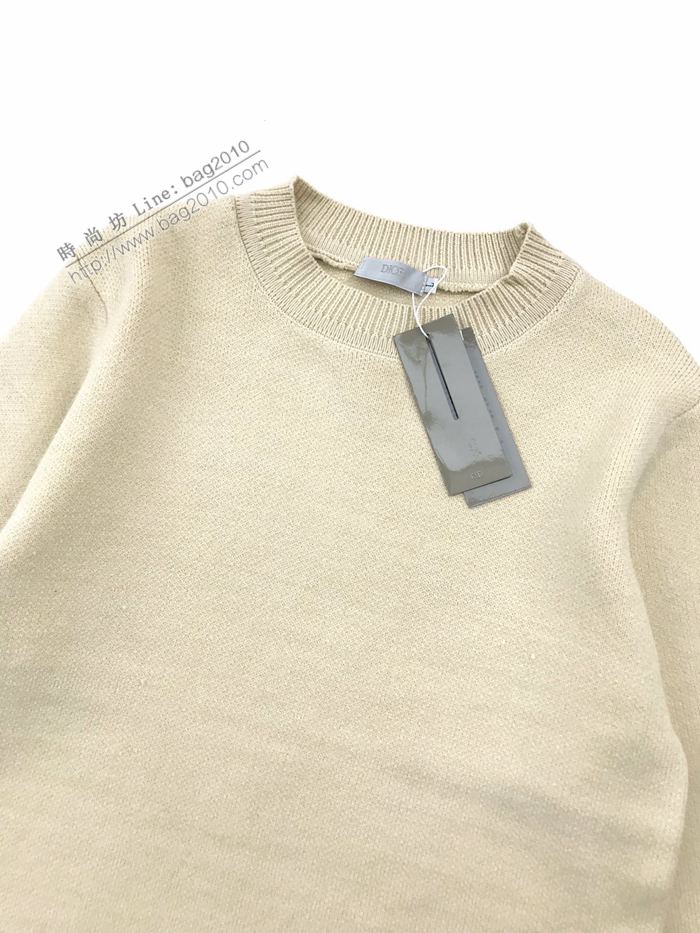 Dior男裝 迪奧秋冬新款MONTAIGNE圓領針織衫 男女同款Dior毛衣  ydi3268